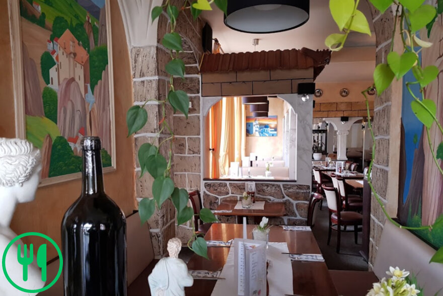 Griechisches Restaurant Athene Innenansicht